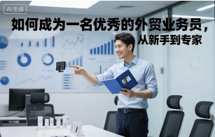 如何成为一名优秀的外贸业务员，从新手到专家-出门会