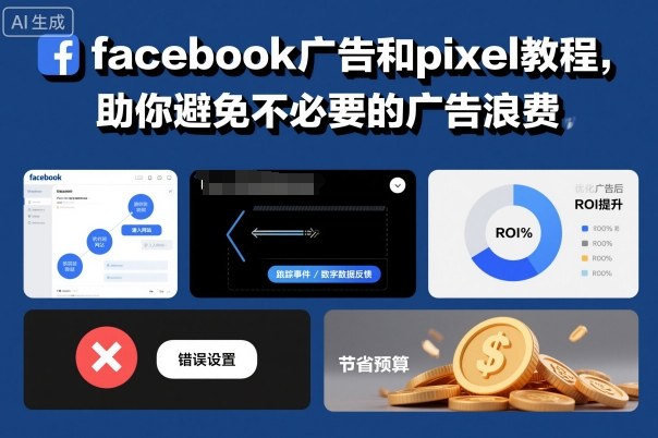 facebook广告和pixel教程，助你避免不必要的广告浪费-出门会