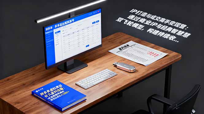 IP打造与成交高手变现营:通过商业IP+经典智慧双飞轮模型 构建持续收钱系统-出门会